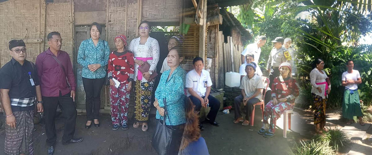 Kunjungan Lapangan Ibu Wakil Bupati ke Salah Satu RTM Desa Penglumbaran