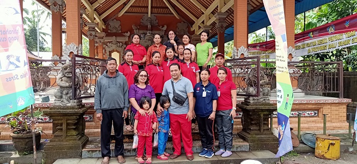Posbindu Desa Penglumbaran dilaksanakan di Banjar Dinas Serai sebagai percontohan